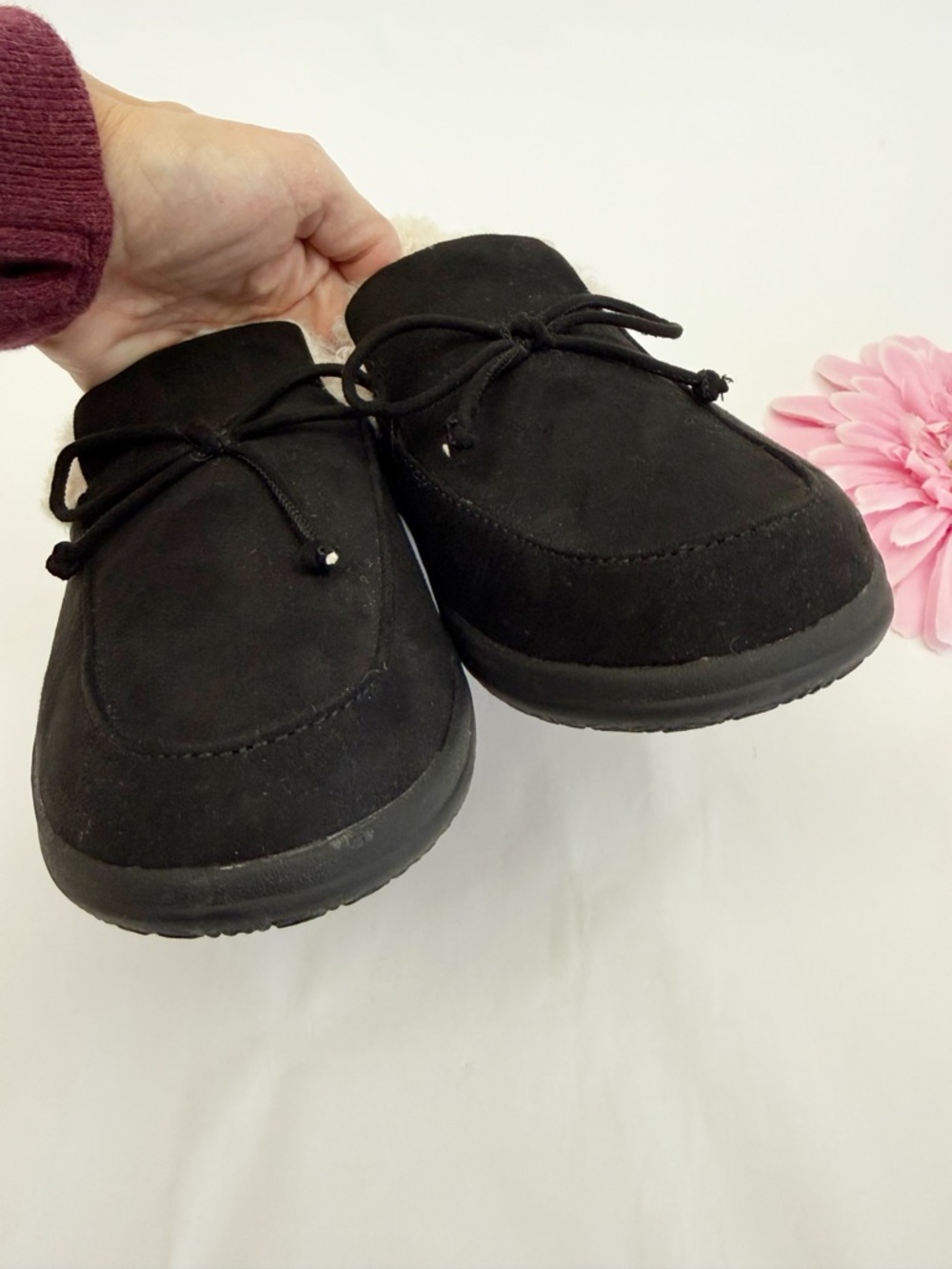Vionic Claribel Slipper - Women's Cozy Orthotic Arch Support House Slipper Black - Picture 5 of 13